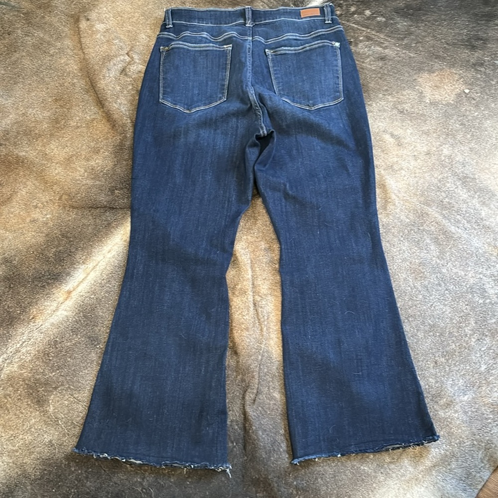 Judy Blue Dark Blue Flare Jeans - Picture 5 of 13